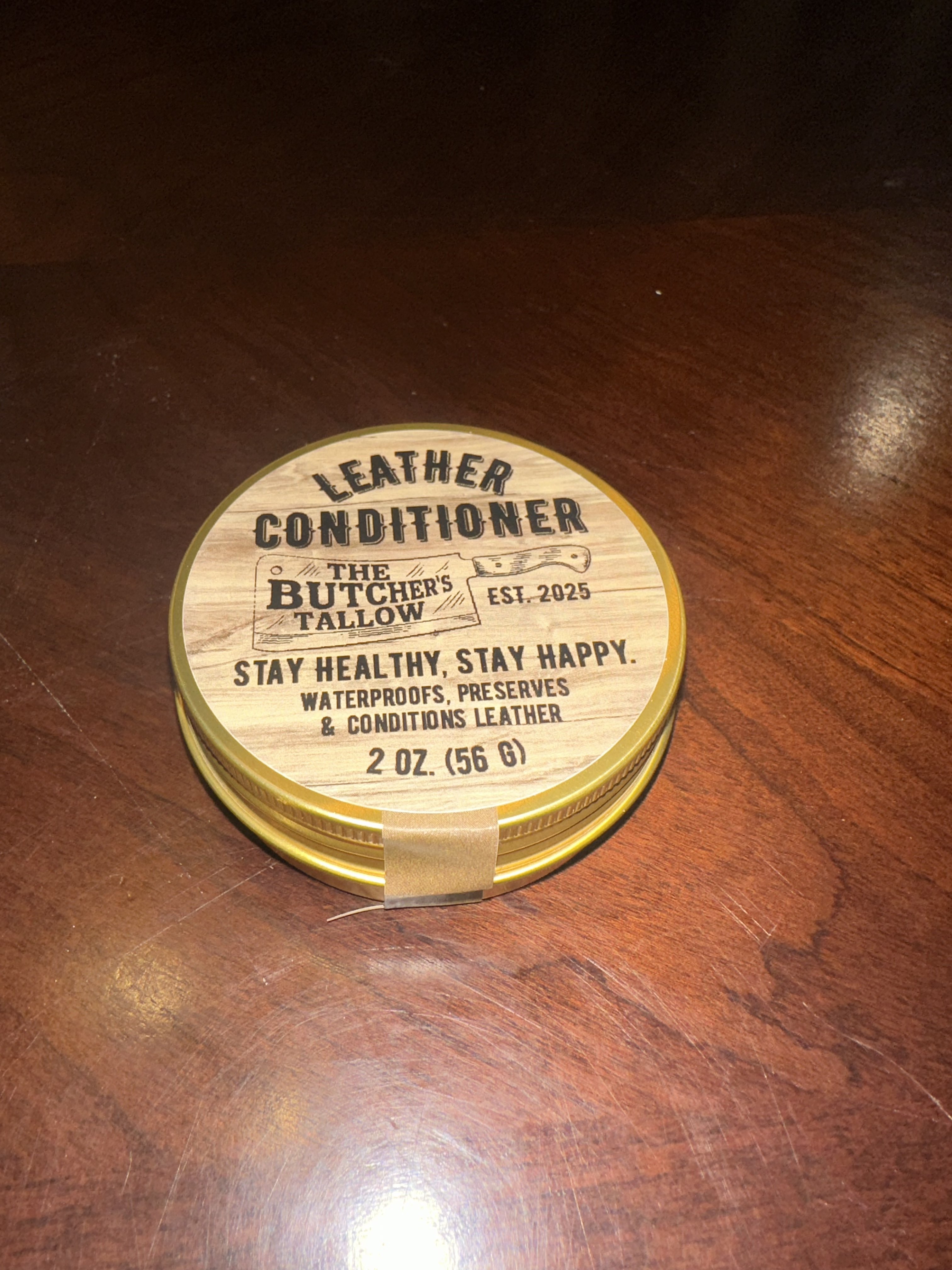 Tallow Leather Conditioner